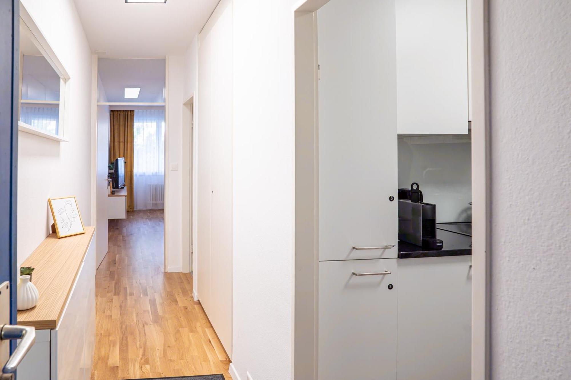 Expo-Basel-Ch Apt, Amazon Prime Video, Wifi, Coffee & Tee, Popcorn, Kitchen Exterior photo