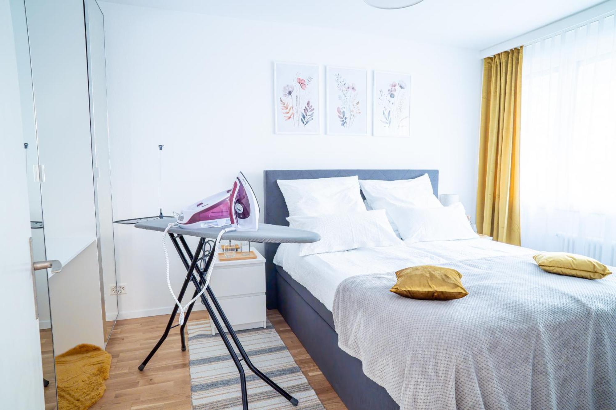 Expo-Basel-Ch Apt, Amazon Prime Video, Wifi, Coffee & Tee, Popcorn, Kitchen Exterior photo